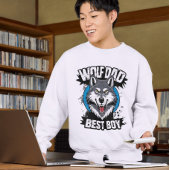 Wolf Dad Beste Jongen Sweatshirt – Fierce & Stijlv