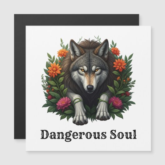 Wolf Dangerous Soul (Voorkant / Achterkant)