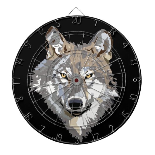 Wolf Dartboard Dartbord (Voorkant)