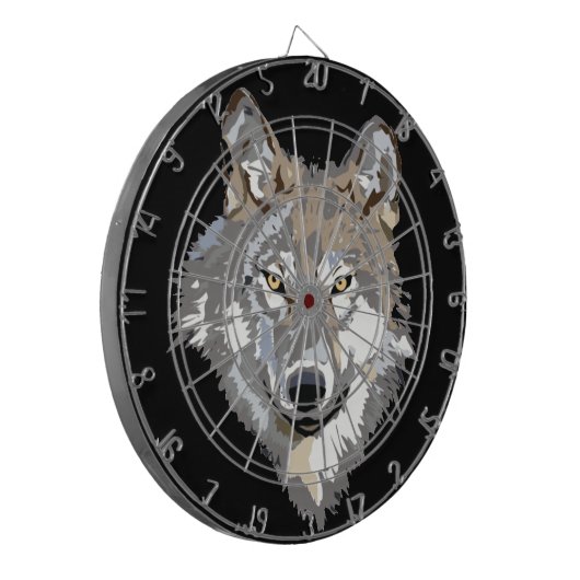 Wolf Dartboard Dartbord (Voorkant Links)
