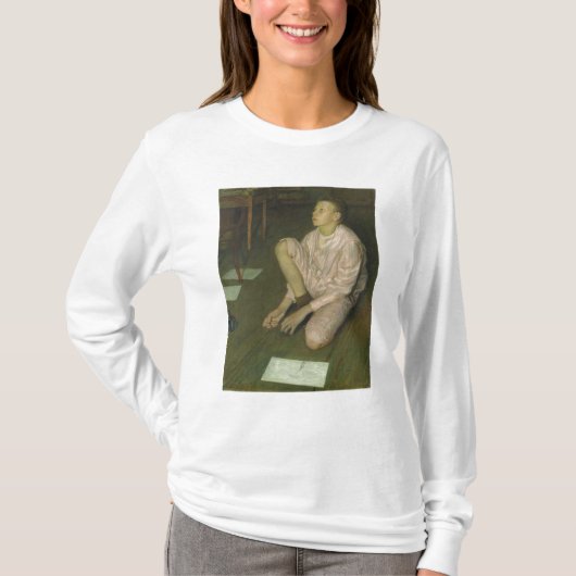 Wolf, de zoon van de kunstenaar, 1900 t-shirt (Voorkant)
