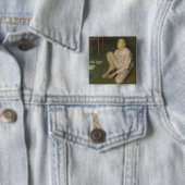 Wolf, de zoon van de kunstenaar, 1900 vierkante button 5,1 cm (In situ)