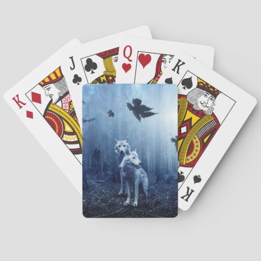 Wolf Deck Pokerkaarten (Achterkant)