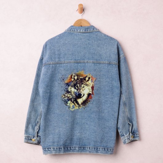 Wolf Denim Jacket (Hangar)