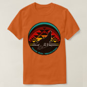 Wolf Design Klamath Tribes T-shirt (Design voorkant)