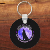 Wolf Design Sleutelhanger (Voorkant)