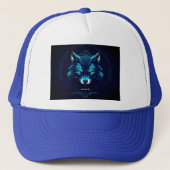 Wolf Design sweatshirt Trucker Pet (Voorkant)