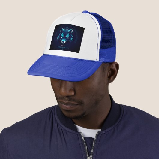 Wolf Design sweatshirt Trucker Pet (In situ)