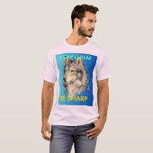 Wolf design T-Shirt (Voorkant volledig)