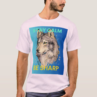Wolf design T-Shirt