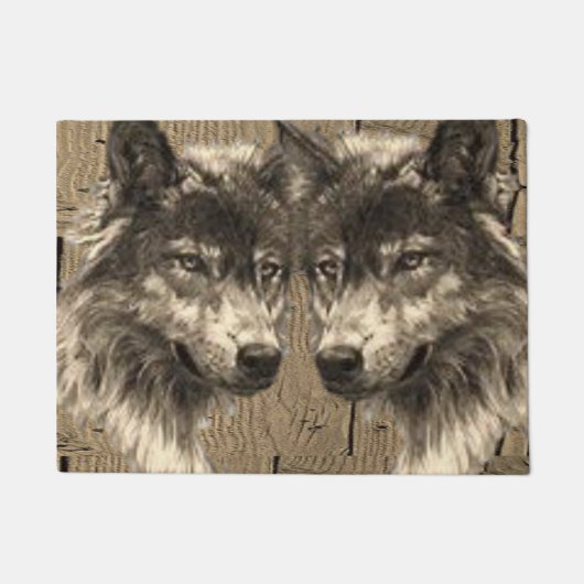 Wolf Deurmat (Voorkant)