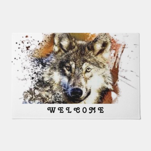 Wolf Deurmat (Voorkant)