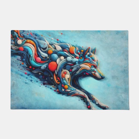 Wolf Deurmat (Voorkant)