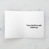 Wolf die op de maan huilt kaart (Binnen)