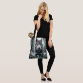 Wolf Dier Tote Bag (Op model)