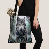 Wolf Dier Tote Bag (Dichtbij)