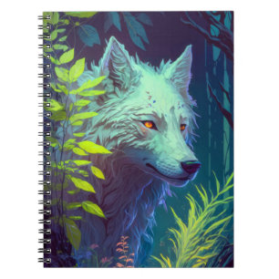 Wolf Dierenportret Schilderij Wildlife Outdoors Notitieboek