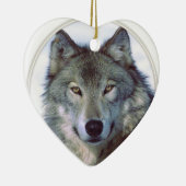 Wolf dierentuin keramisch ornament (Rechts)