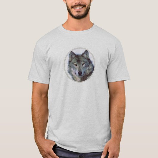 Wolf dierentuin t-shirt (Voorkant)
