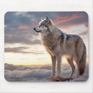 Wolf Dierlijke Natuur Majestueuze Wildernis Muismat