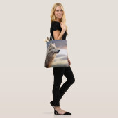 Wolf Dierlijke Natuur Majestueuze Wildernis Tote Bag (Op model)