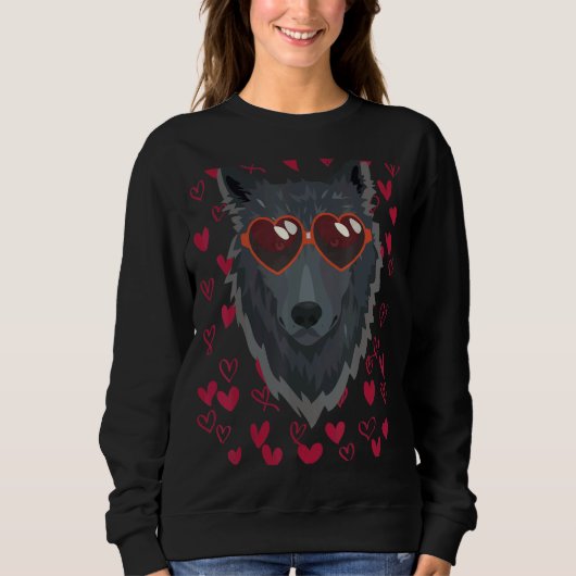 Wolf Dierlijke Wolven Trui (Voorkant)