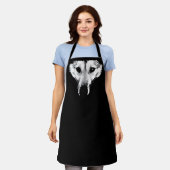 Wolf Dog Art Aprons Wolf Pup Aprons & Gifts Schort (Gedragen)