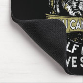 Wolf Dont Judge Me You Cant Handle Muismat (Hoek)