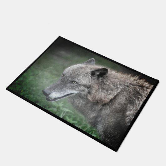 Wolf Door Mat (Schuin)