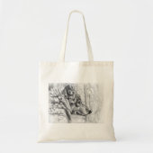 Wolf door schukina tote bag (Voorkant)