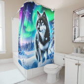 Wolf Douchegordijn (In situ)