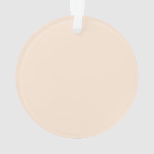 Wolf draagt een bril ornament (achterkant)