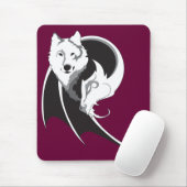 Wolf & Dragon Mousepad Muismat (Met muis)
