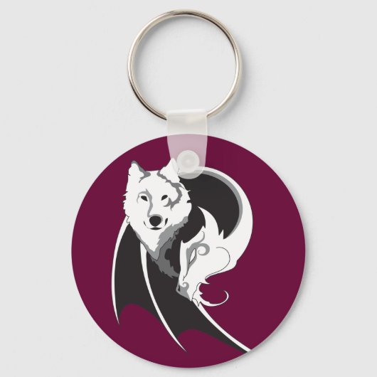 Wolf & Dragon Sleutelhanger (Voorkant)