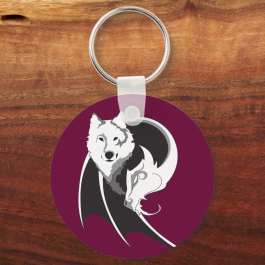Wolf & Dragon Sleutelhanger (Voorkant)