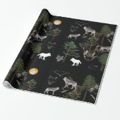 Wolf Dream Cadeaupapier (Uitgerold)