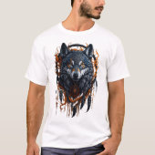 Wolf Dream Catcher T-shirt (Voorkant)