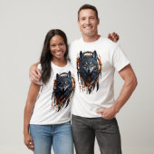 Wolf Dream Catcher T-shirt (Unisex)