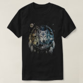 Wolf Dream Catcher T-shirt (Design voorkant)