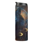 Wolf Dreamweaver Moon Phases Thermosbeker (Geroteerd rechts)