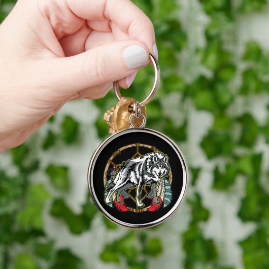 Wolf Dreamweaver Sleutelhanger (Hand)