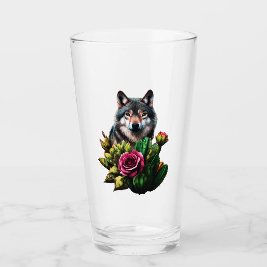 Wolf Drie Glas (Voorkant)
