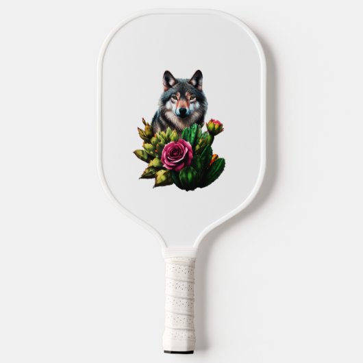 Wolf Drie Pickleball Paddle (Achterkant)