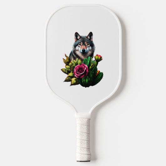 Wolf Drie Pickleball Paddle (Voorkant)