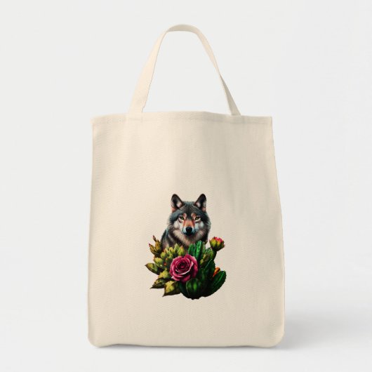 Wolf drie: tote bag (Voorkant)