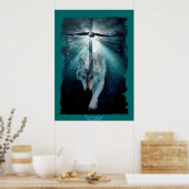 Wolf & Eagle Clan Gathering Wildlife Art Poster (Keuken)