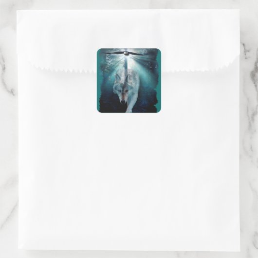 WOLF & EAGLE Harmony Wildlife Sticker (Tas)