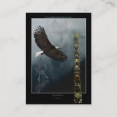 WOLF, EAGLE & TOTEM POLE Profiel & Visitekaartjes (Achterkant)