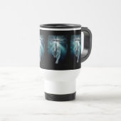 WOLF & EAGLE Wildlife Art Drinkware Reisbeker (Voorkant rechts)