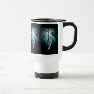WOLF & EAGLE Wildlife Art Drinkware Reisbeker